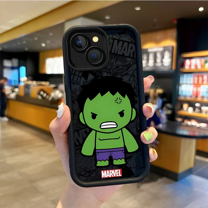 Marvel SuperHero Hulk Cartoon Phone Case iPhone