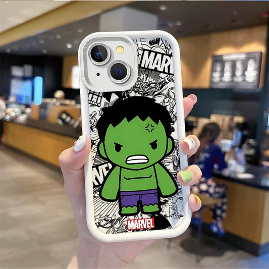 Marvel SuperHero Hulk Cartoon Phone Case iPhone