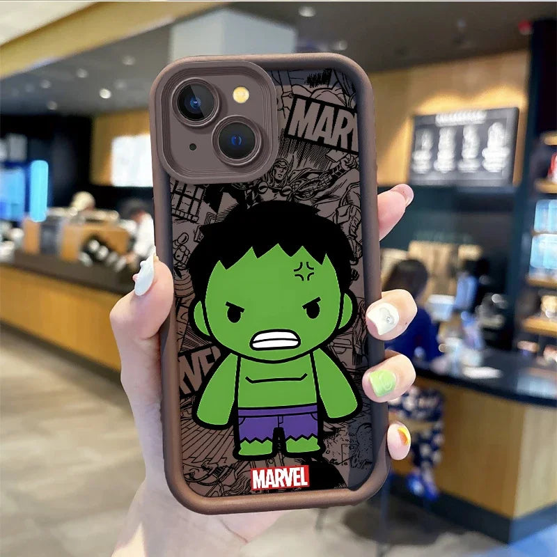 Marvel SuperHero Hulk Cartoon Phone Case iPhone