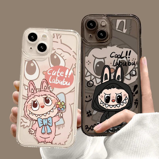 Kawaii Labubu & Zimomo Couple Phonecase