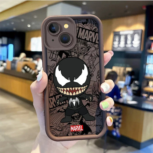 Marvel SuperHero Venom Cartoon Phone Case iPhone